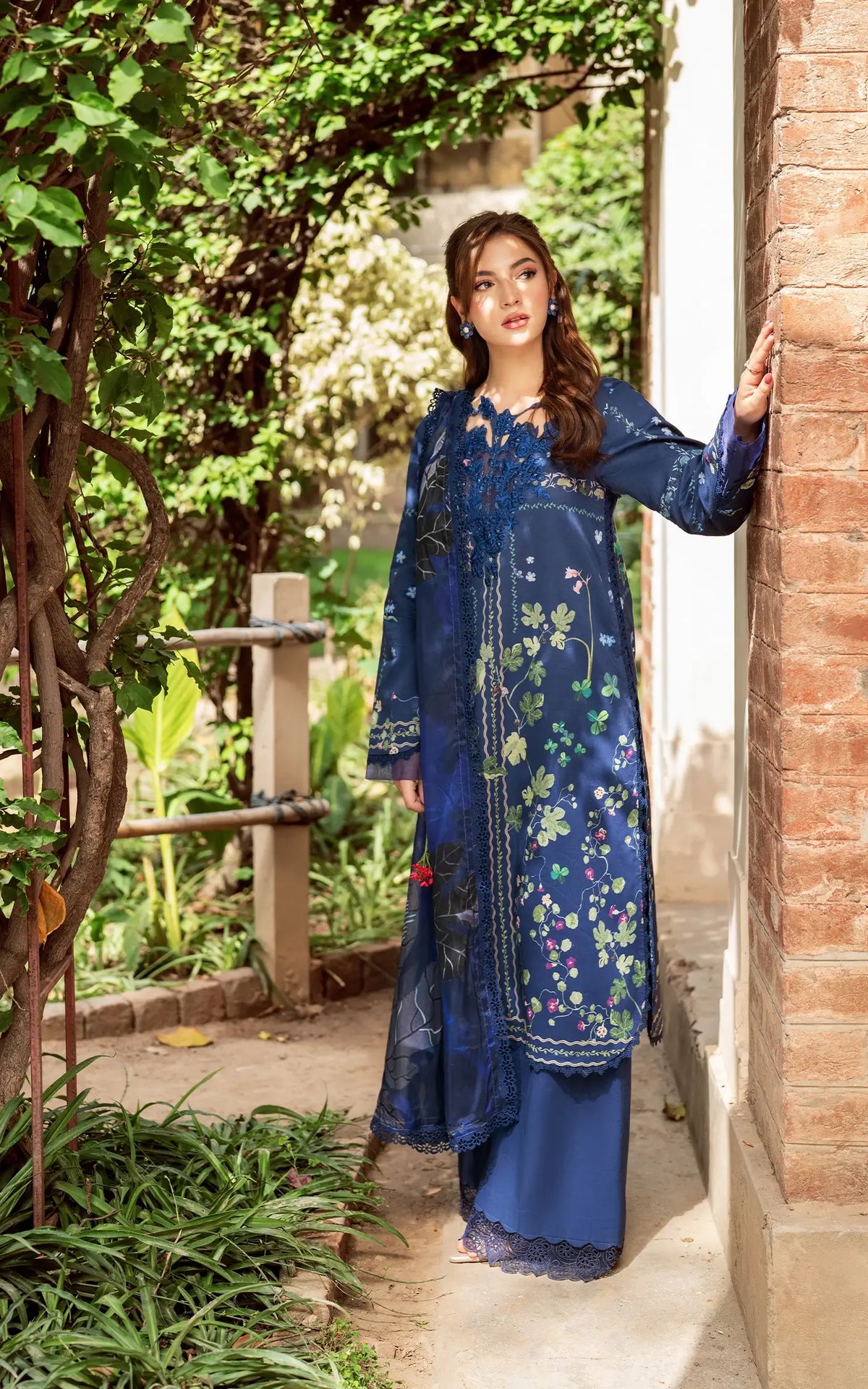 Moonlit Garden-(YKL25-08) - Shop Now at Asifa and Nabeel