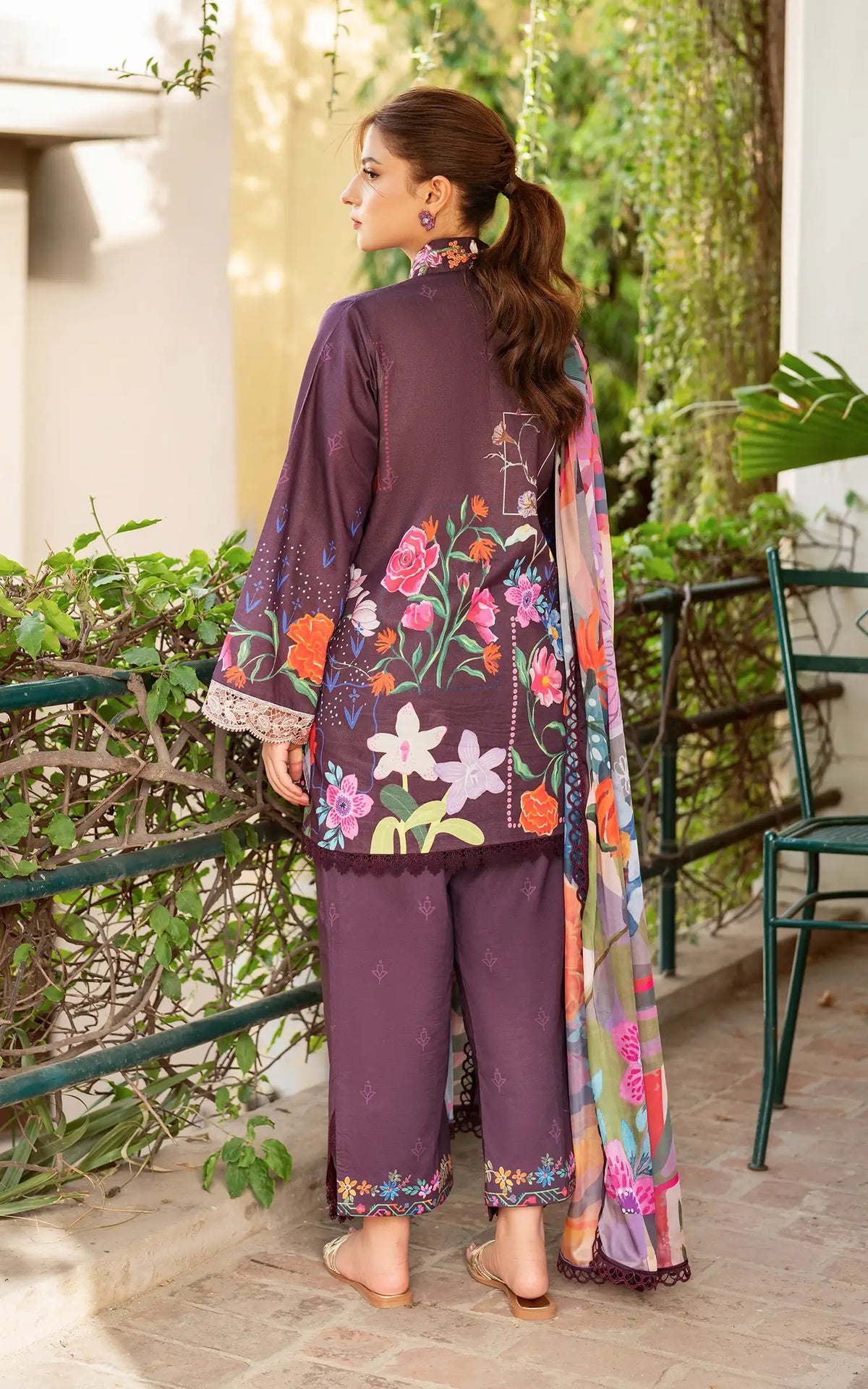 Whimsical Flora-(YKL25-12) - Shop Now at Asifa and Nabeel