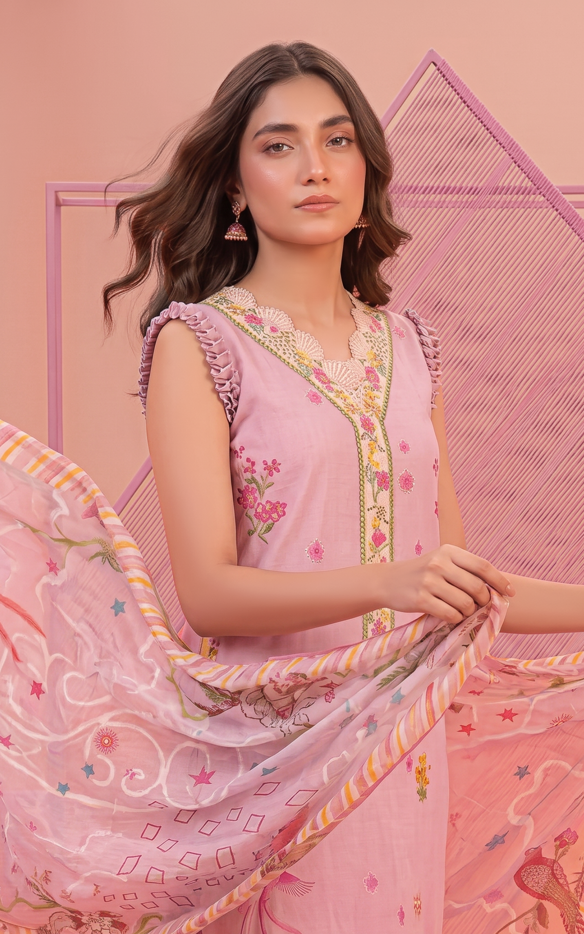 Camellia (YKL26-07) | 3pcs Unstitched Printed Lawn