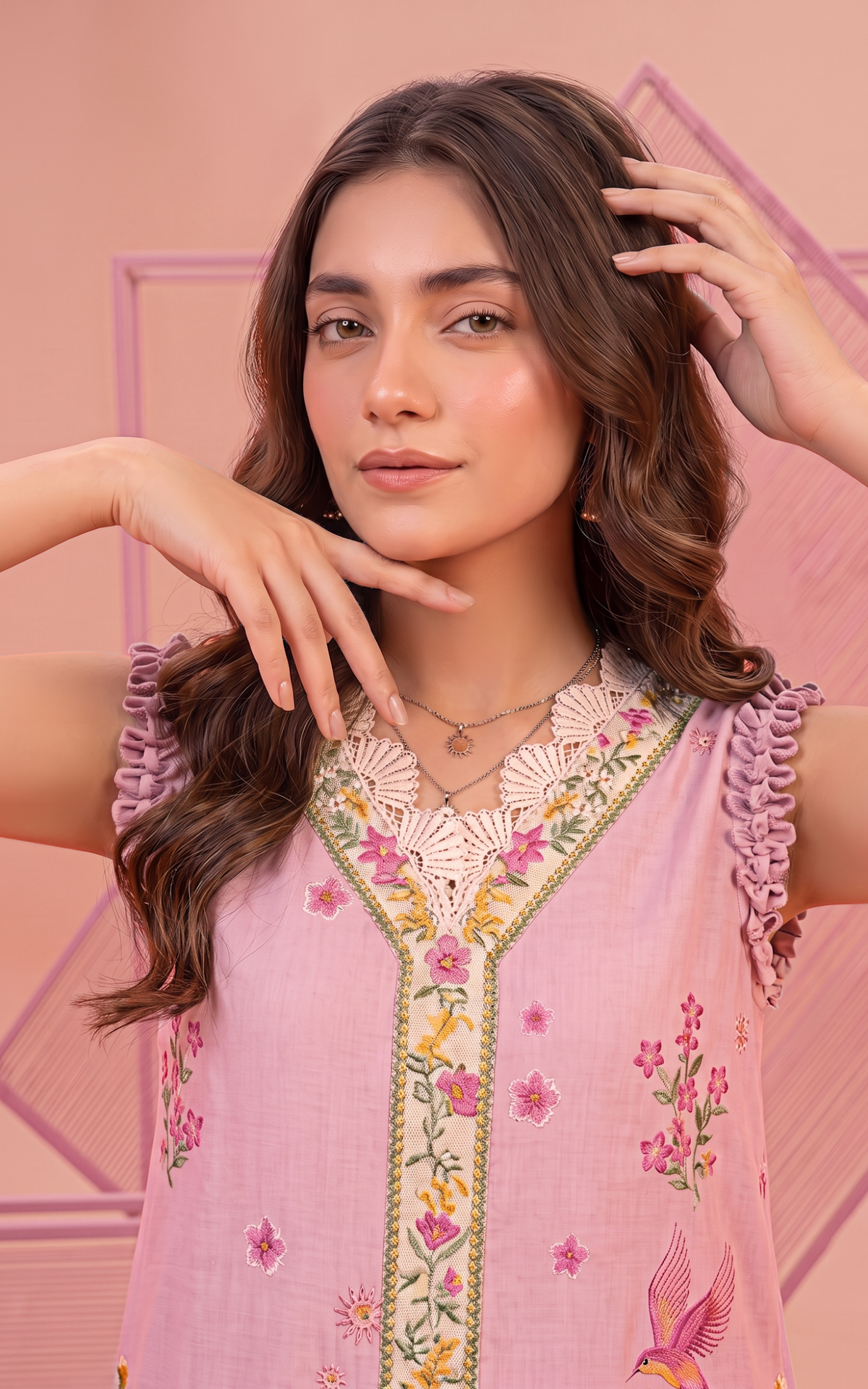 Camellia (YKL26-07) | 3pcs Unstitched Printed Lawn