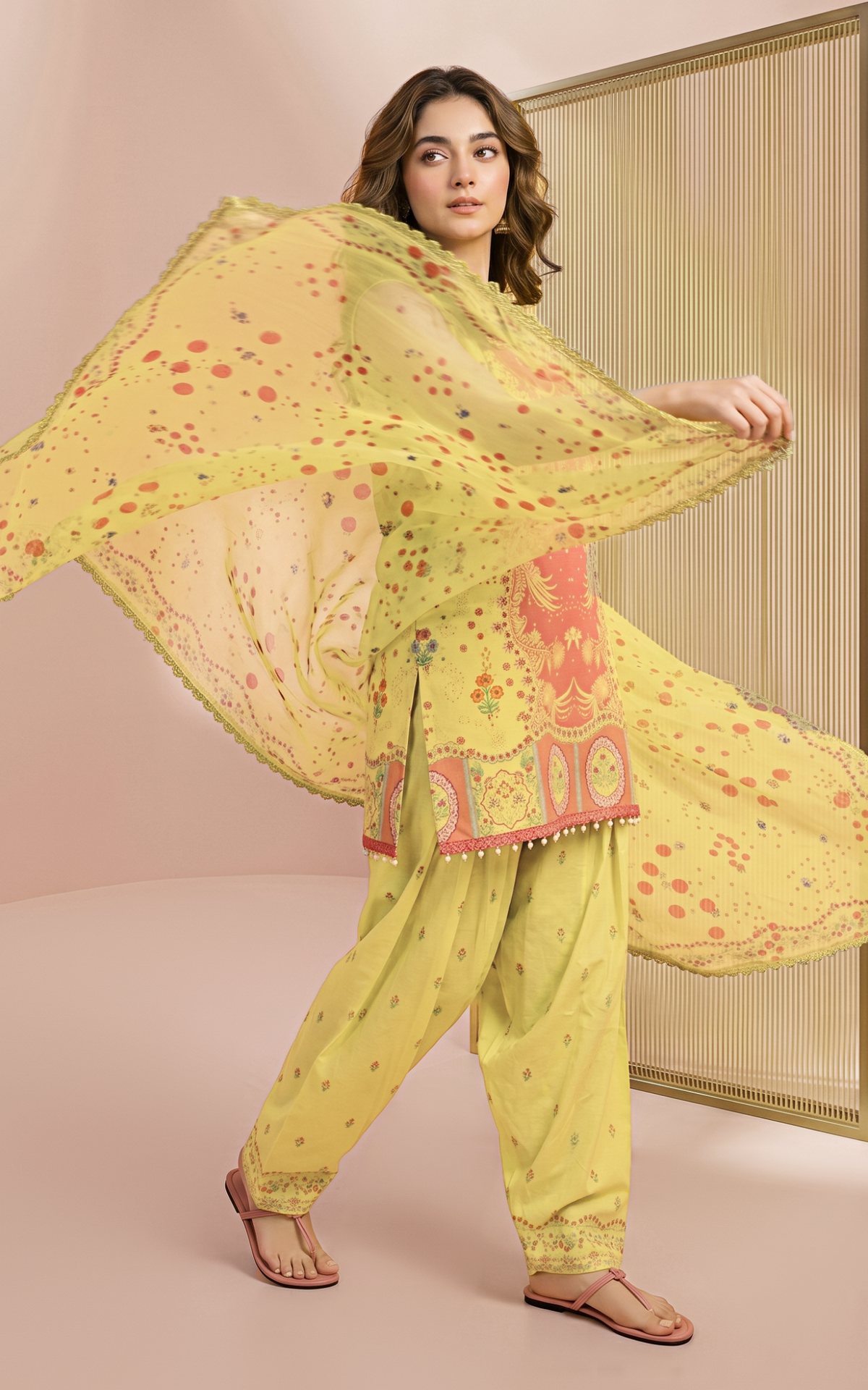 Sunflower (YKL26-08) | 3pcs Unstitched Printed Lawn