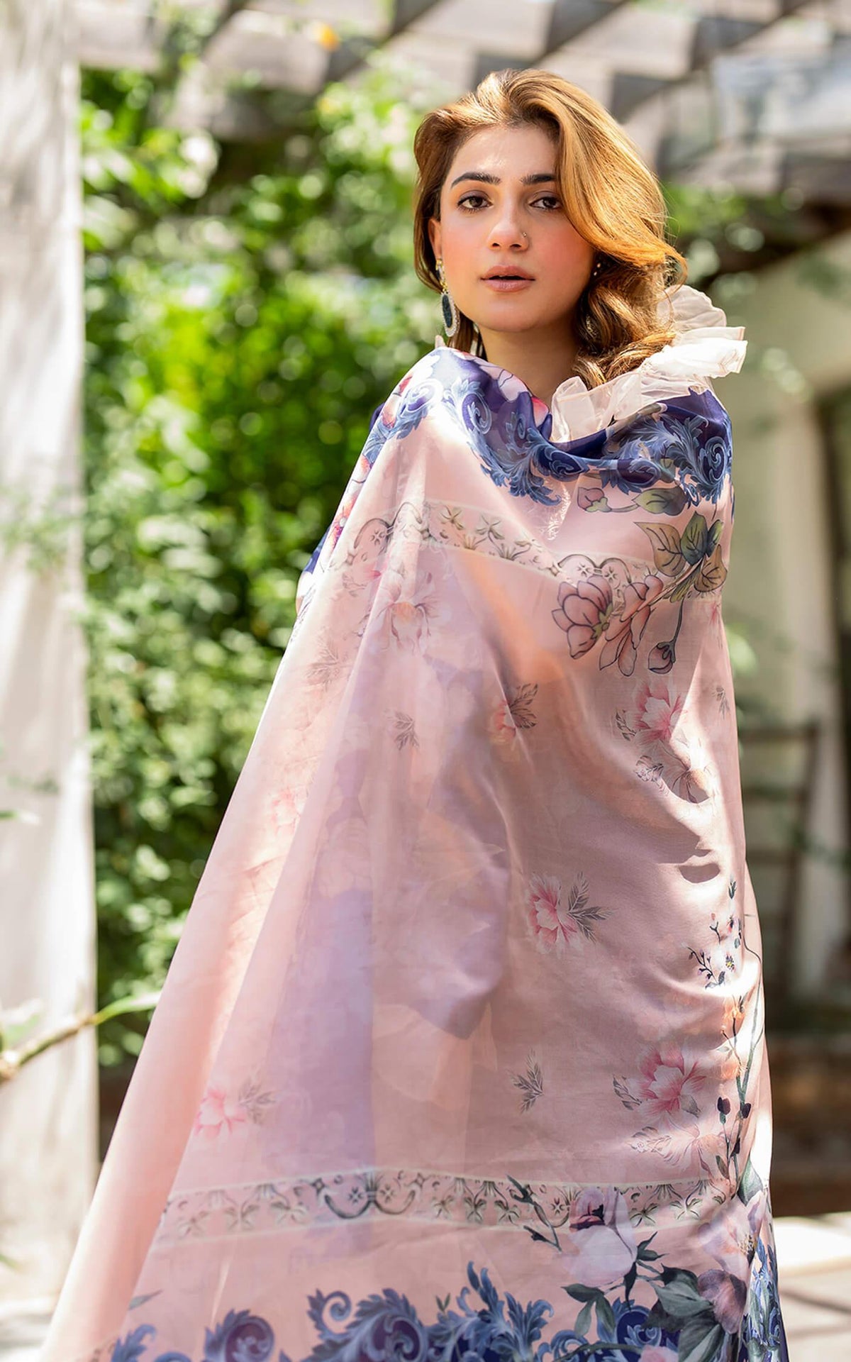 Zahra MK-13 | Unstitched Lawn - Shop Now at Asifa and Nabeel