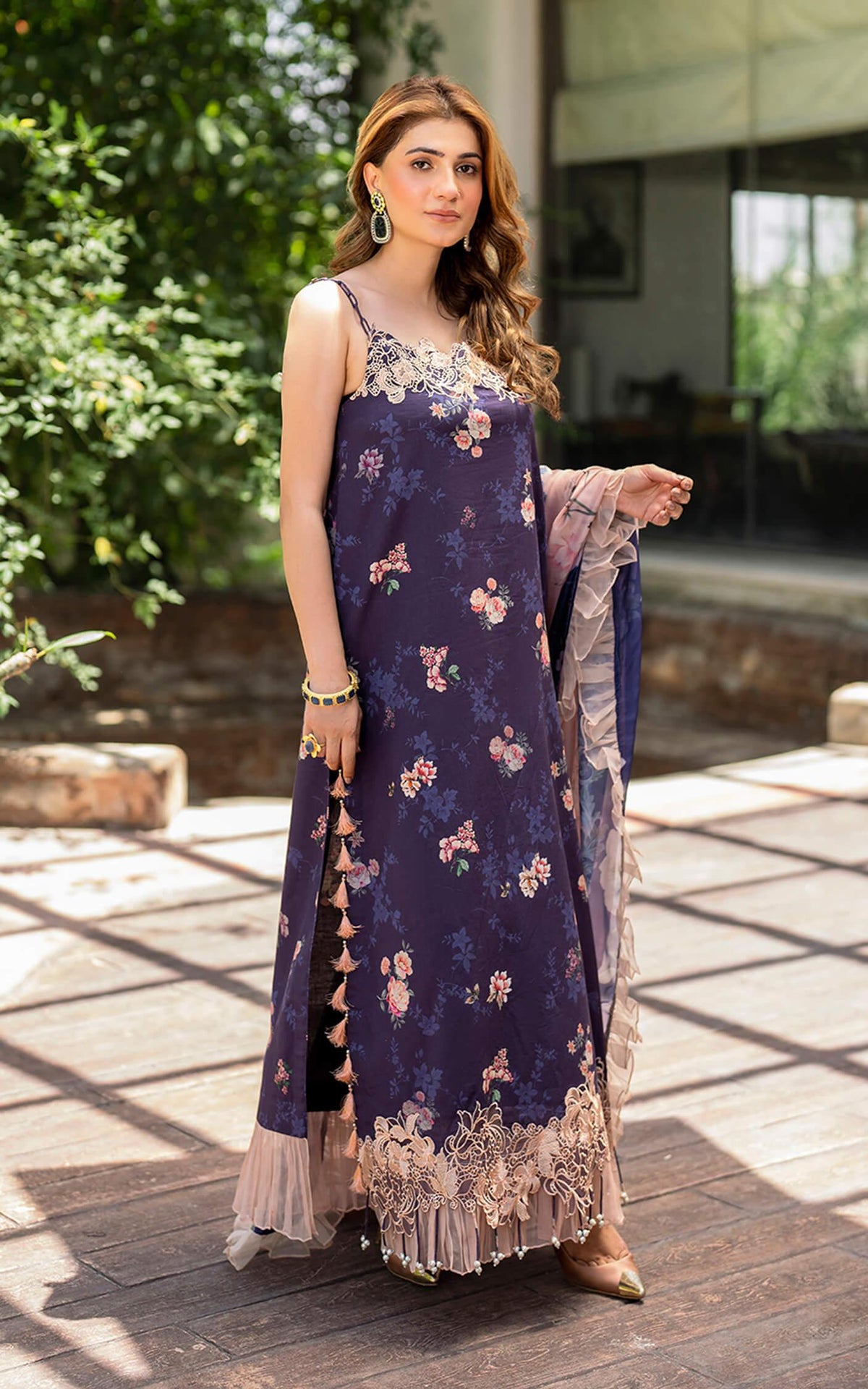 Zahra MK-13 | Unstitched Lawn - Shop Now at Asifa and Nabeel