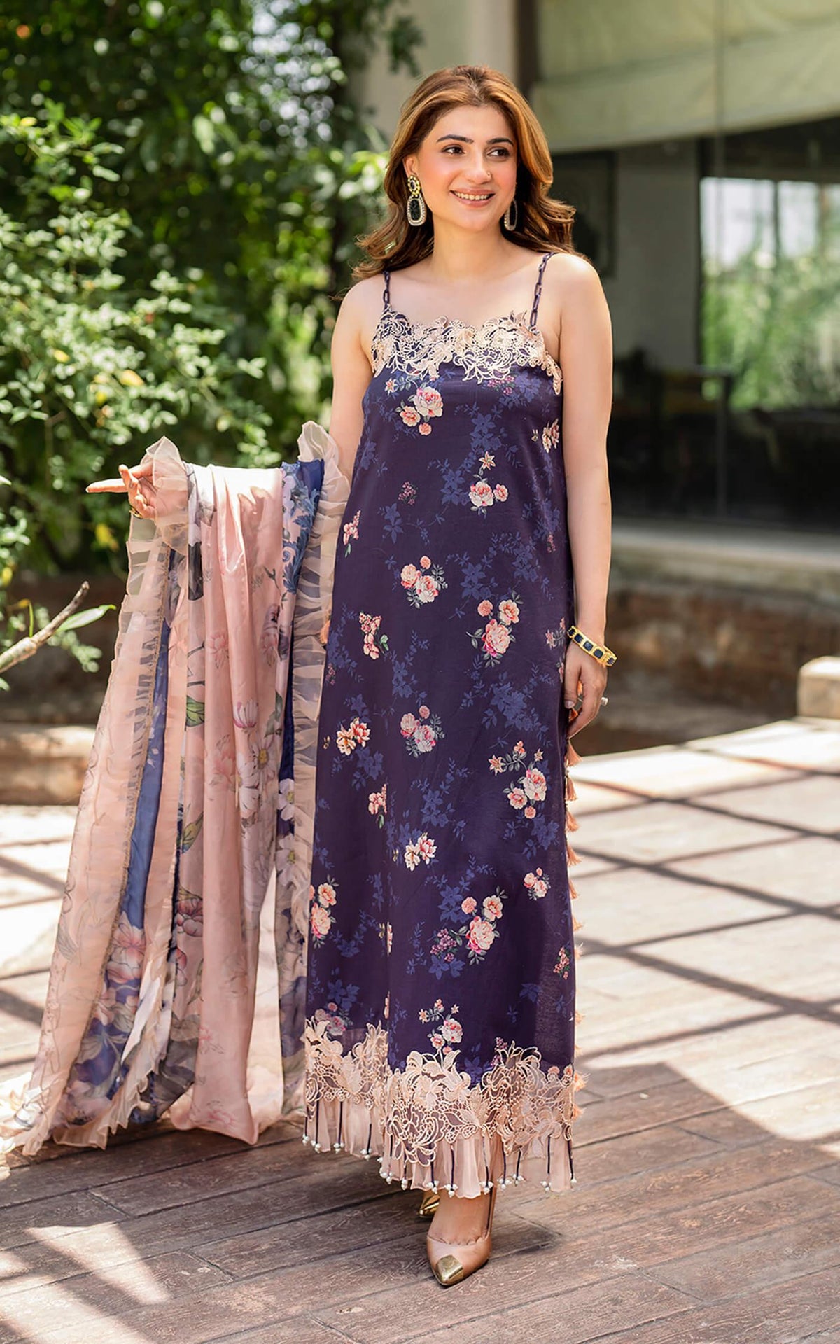 Zahra MK-13 | Unstitched Lawn - Shop Now at Asifa and Nabeel